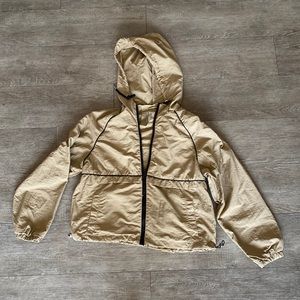 Tan New Look Sport lightweight jacket.